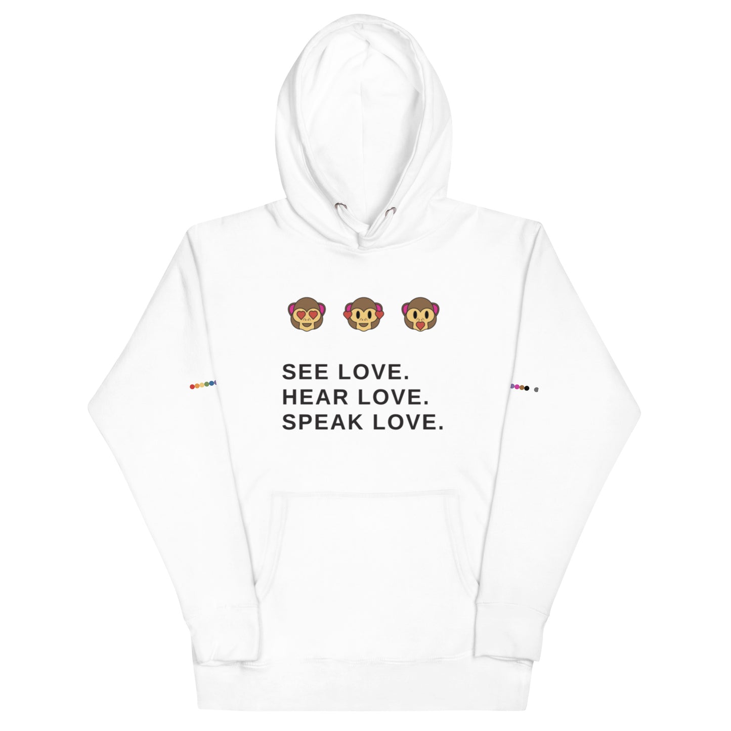 3 Wisest Monkeys Hoodie